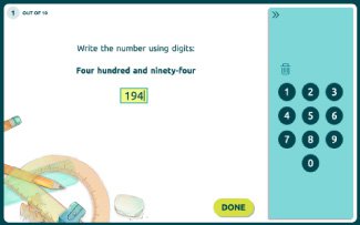 Matific online mathematics activities, worksheets and games for counting, numbers and addition